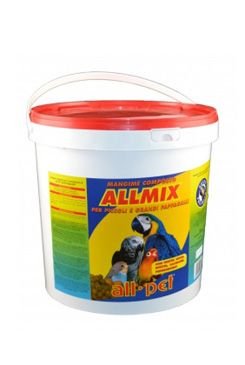 Krmivo pro Papoušky ALL MIX vaječná směs s ořechy 5kg