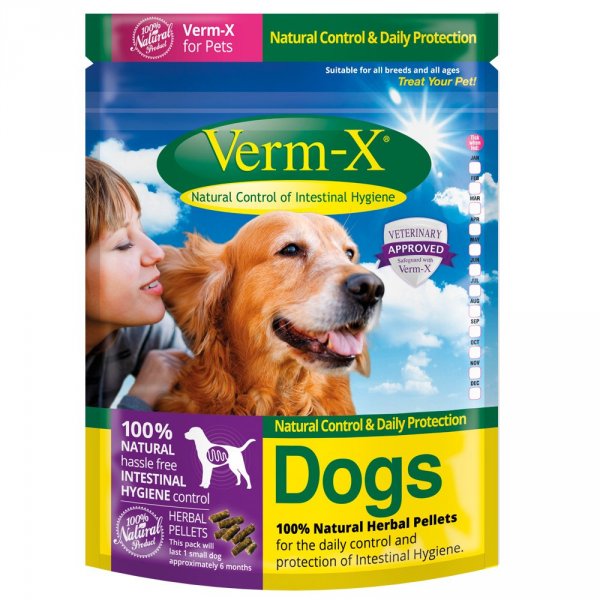 Verm-X Dog pelety na odčervení 200 g