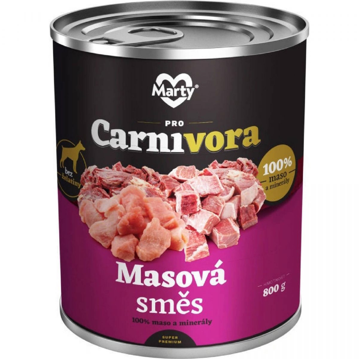 MARTY konz. pro psy ProCarnivora-masová směs 400 g
