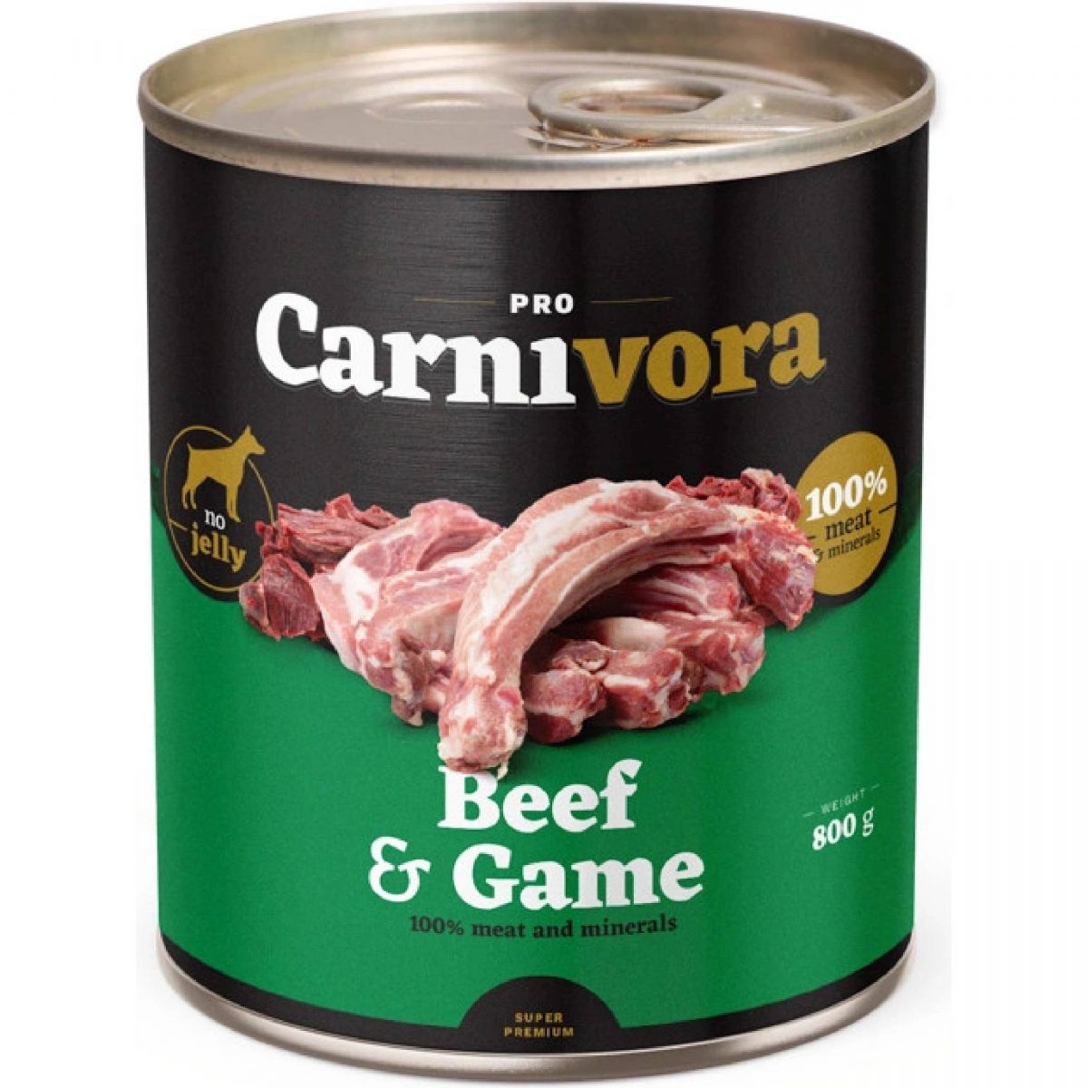 MARTY konz. pro psy ProCarnivora-zvěř+hovězí 800 g