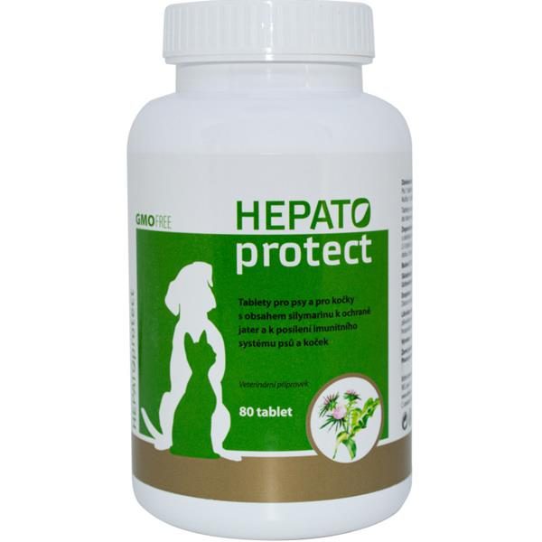 HEPATOprotect tablety pro psy a kočky 80tbl