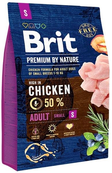 Brit Premium Dog by Nature Adult S 3kg