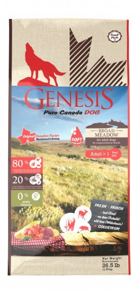 Genesis Pure Canada Broad Meadow Adult SOFT 11,79 kg