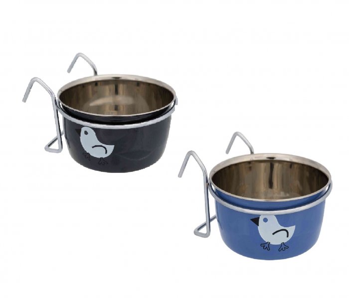 Nerezové závěsné krmítko s motivem 350 ml/10 cm TRIXIE
