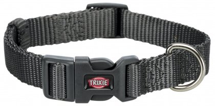 Obojek PREMIUM 15-25 cm/10 mm (XXS-XS)  - grafit
