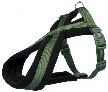 Nylonový postroj PREMIUM podšitý - les XS-S:hruď:30-55cm/15mm