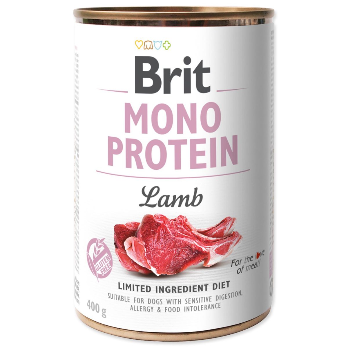 Brit Dog konz Mono  Protein Lamb 400g
