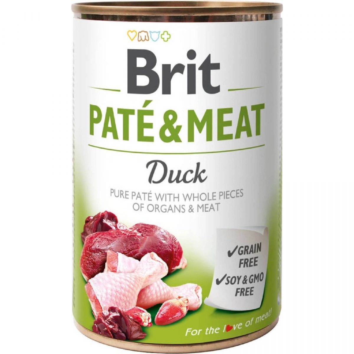 Brit Paté & Meat konz. Duck 400 g