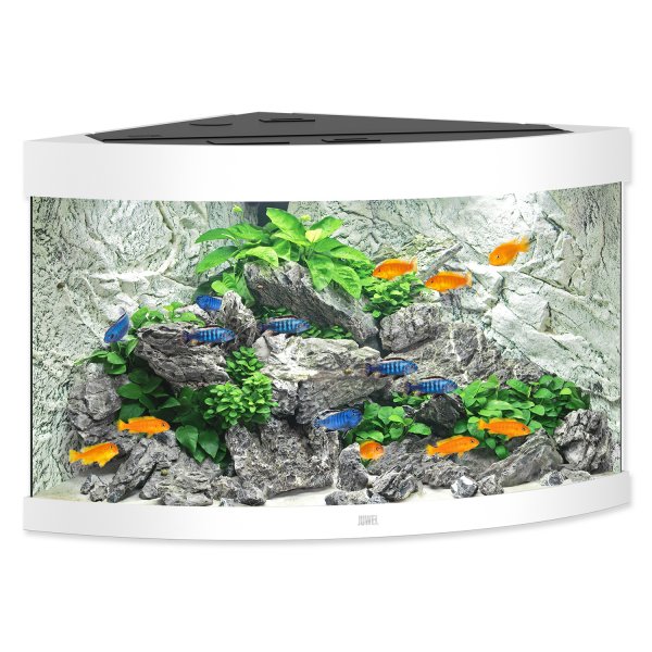 Akvárium set JUWEL Trigon LED 190 bílé 190l