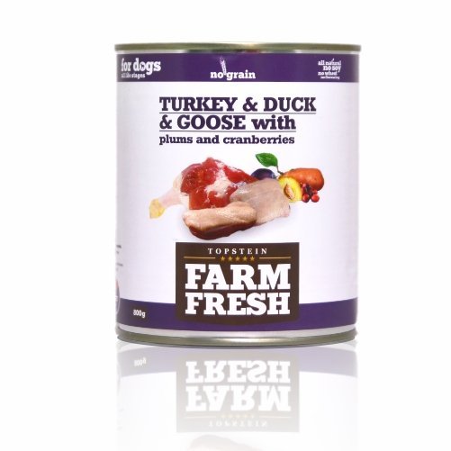Farm Fresh Turkey & Duck & Goose with Plums 800 g