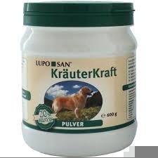 Luposan KräuterKraft 30, Bylinky pro psy - mletý prášek 500 g