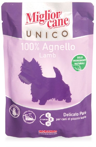 SET Mig.Unico kap. jehněčí 100g/pes/20+4 ZDARMA