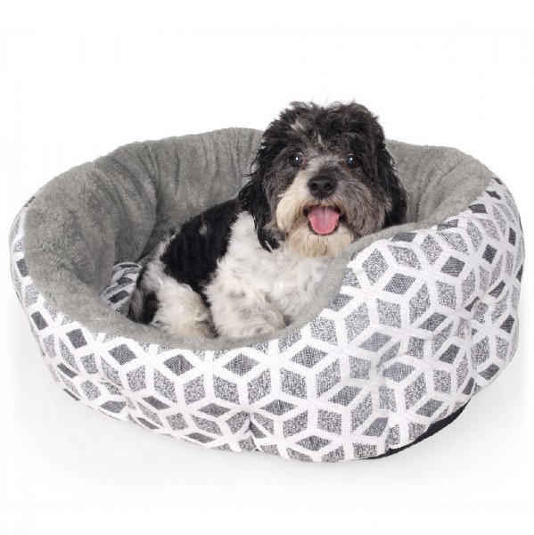 Pelíšek Cubic šedý 50cm