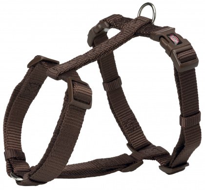 PREMIUM H-postroj S-M 40-65 cm/15 mm  - kávová hnědá