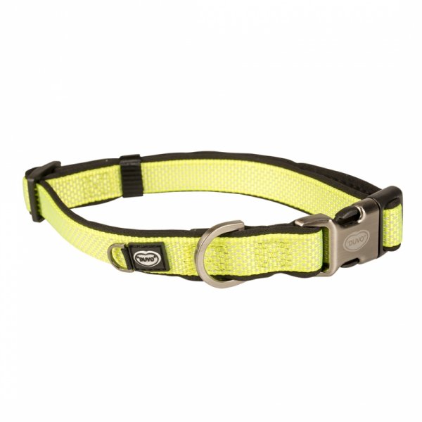 Obojek nylon North žlutá 2,5x40-65cm Duvo+