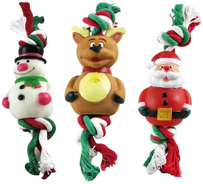 Hračka vánoční lano 25x8x7cm Duvo+