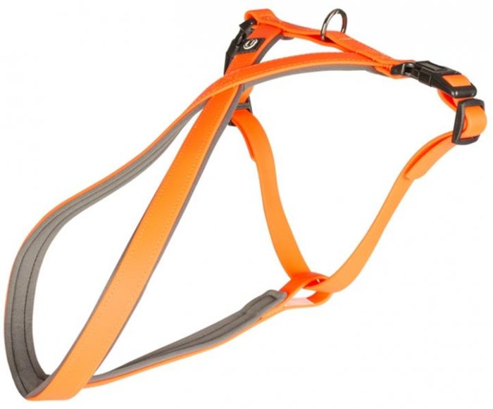 Postroj plast South oranž 2,5x65-80cm Duvo+