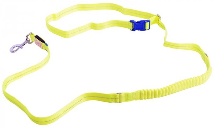 Vodítko svítící žluté USB 2,5x200cm Duvo+