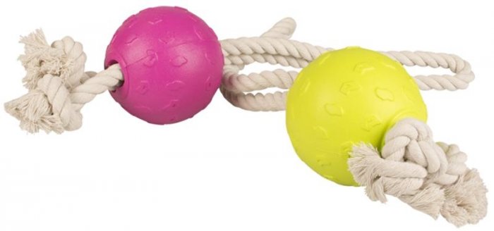 Hračka pěn. Míč. Na šňůrce Duvo+