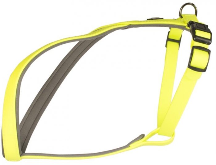 Postroj plast South žlutý 2,5x80-100cm Duvo+