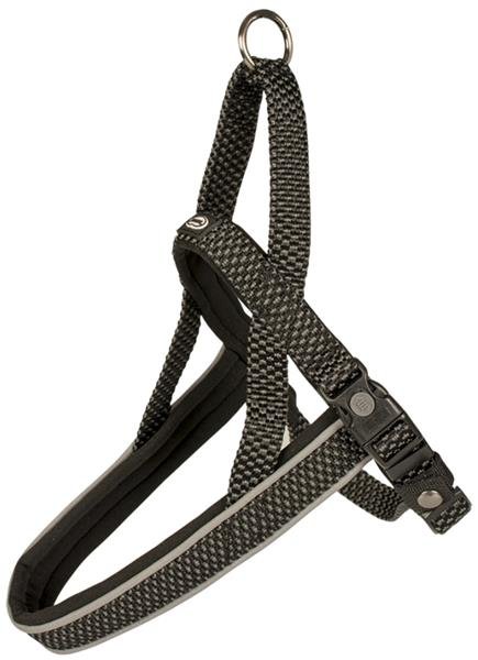Postroj nylon norský černý 1,5x40-50cm Duvo+