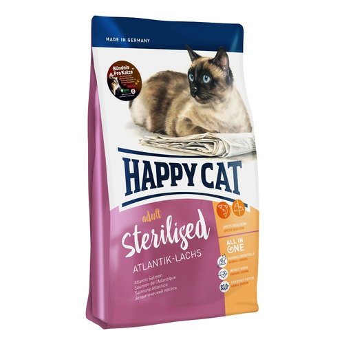 Happy cat Sterilised Atlantik-Lachs 4kg