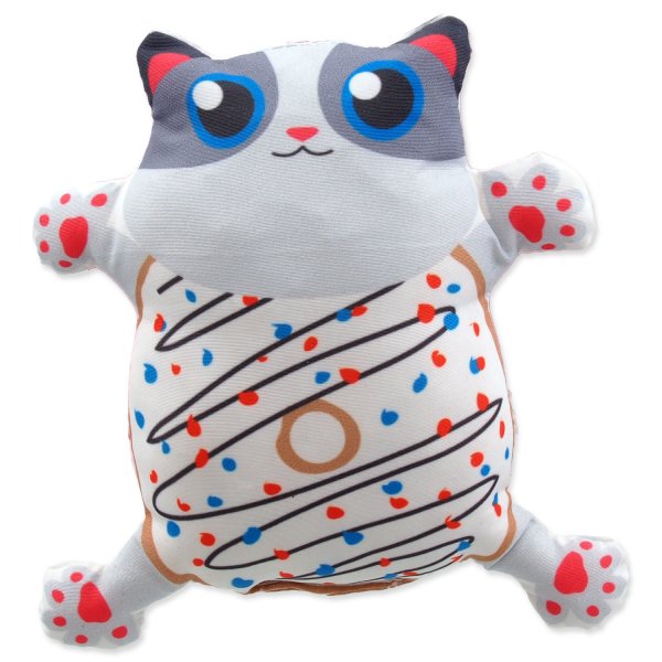 Hračka LET`S PLAY kočka s catnipem 6 - 14 cm