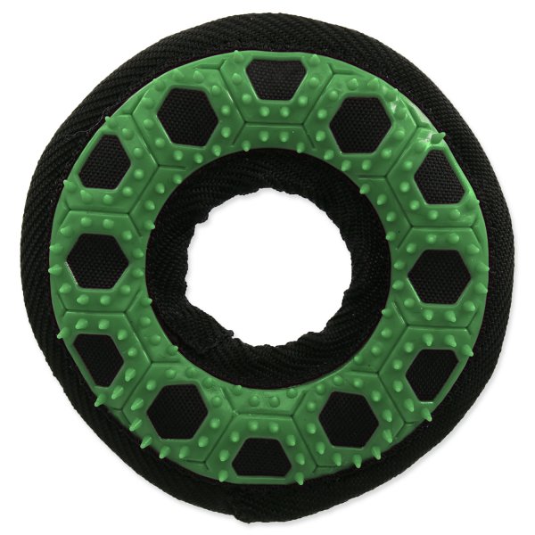 Hračka DOG FANTASY Hextex kruh zelená 13 cm