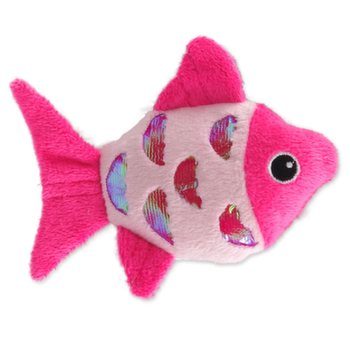 Hračka MAGIC CAT rybka plyšová s catnipem mix 10 cm 1ks