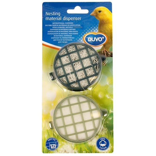 Materiál na hnízda v zásobníku Duvo+  2ks 50g