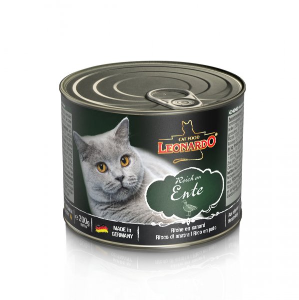 LEONARDO Rich in duck 200 g canned