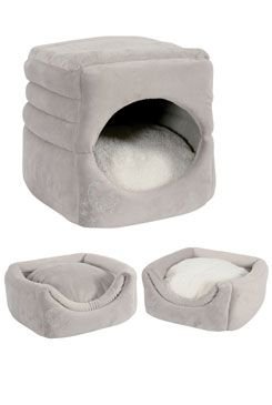 Pelech MILA 2 IN 1 CUBE šedá 35cm Zolux NEW