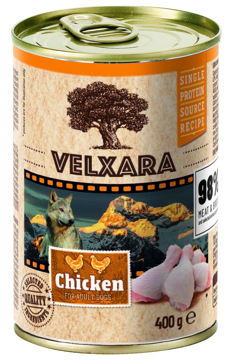Velxara Paté Dog Adult Chicken 400g