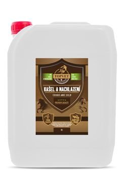 TOPVET Kašel a nachlazení sirup 5l