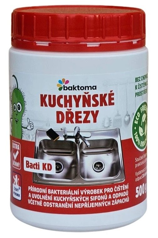 Baktoma Bacti KD bakterie do dřezu 0,5 kg