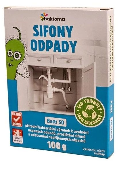 Baktoma Bacti SO bakterie do sifonů 100 g