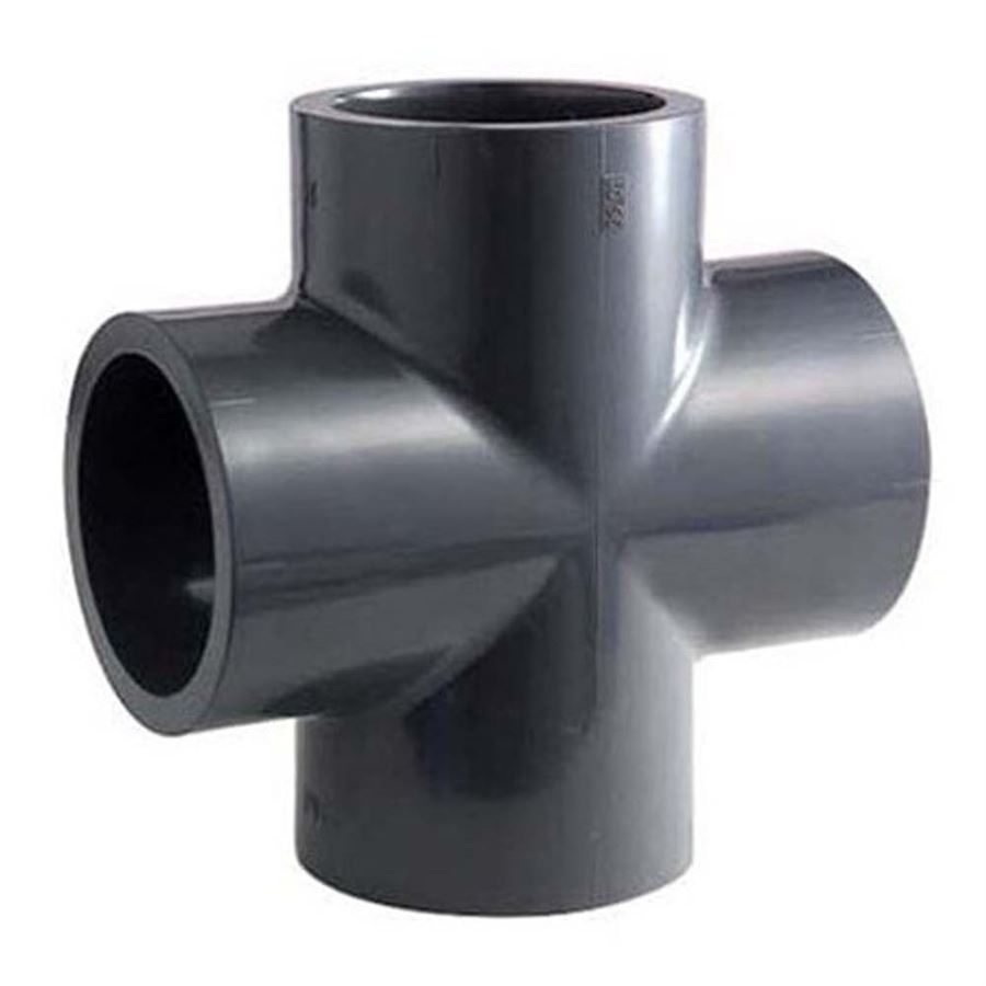 PVC kříž 50 mm lepení