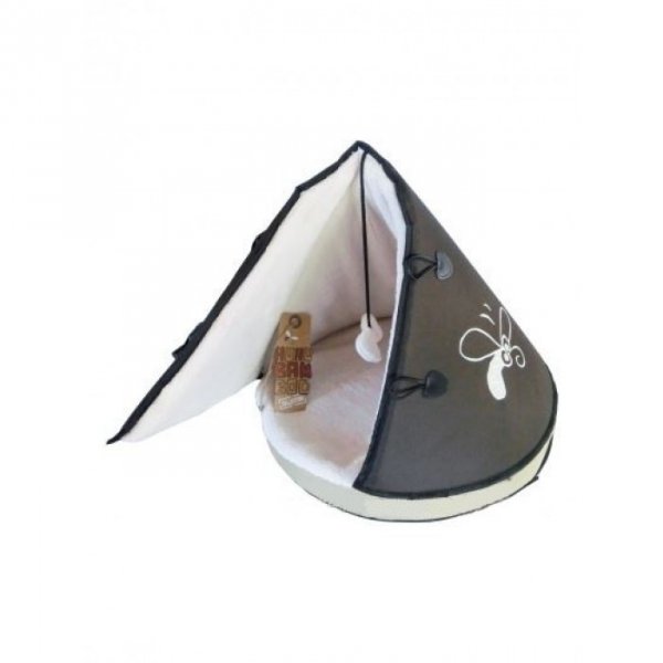 Teepee HUHU hnědá béžová 50cm