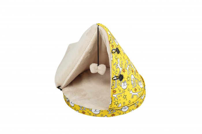 Teepee HUHU Cats-Yellow 50cm