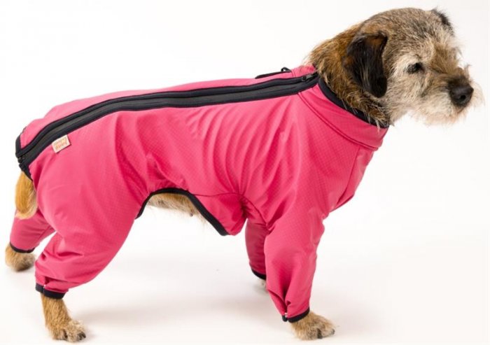 Obleček - Kombinéza "Trekky LUX"zateplená růžová 24 cm
