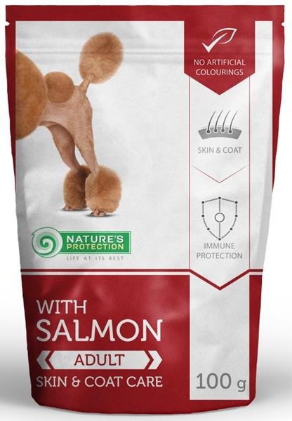 Natures Protection Dog kaps. Adult Salmon 100g