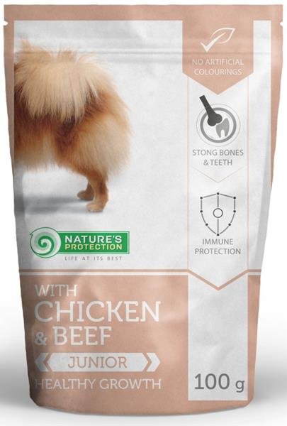 Natures Protection Dog kaps. Junior Mini 100g