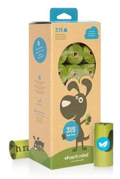 Sáčky na psí exkrementy ER bez vůně 21 rolí