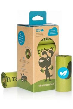 Sáčky na psí exkrementy ER bez vůně 8 rolí