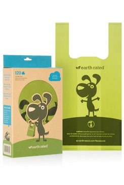 Sáčky na psí exkrementy ER s uchy bez vůně 120ks box