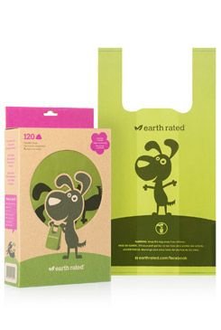 Sáčky na psí exkrementy ER s uchy s vůní 120ks box