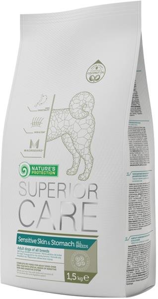 Natures Protection Dog Dry Superior Adult Sensitive 1,5kg