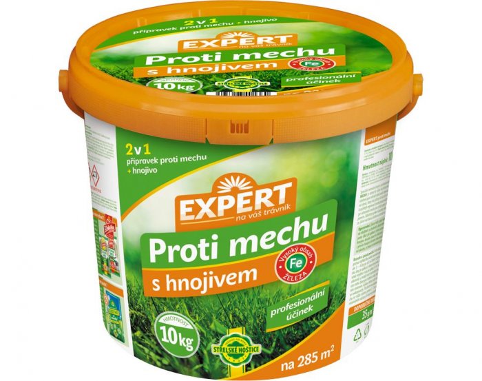 Trávníkové hnojivo Expert proti mechu 10 kg Forestina