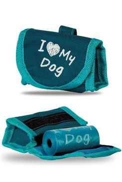 Taška na obojek+sáčky na psí exkrementy 15ks