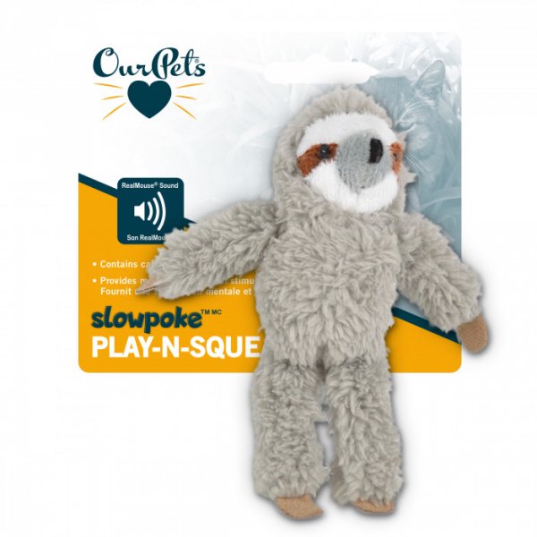 Hr.OurPets K Play-N-Squeak Lenochod